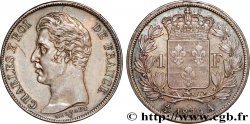 1 franc Charles X, matrice du revers à quatre feuilles 1829 Paris F.207A/12
