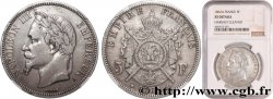 5 francs Napoléon III, tête laurée 1862 Paris F.331/3