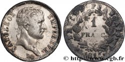 1 franc Napoléon Ier tête laurée, Empire français 1811 Paris F.205/28