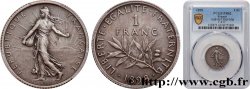 1 franc Semeuse, flan mat, vieil argent 1898 Paris F.217/2