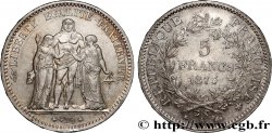 5 francs Hercule 1875 Paris F.334/14