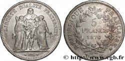 5 francs Hercule 1876 Bordeaux F.334/18