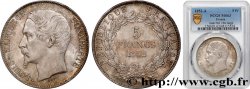 5 francs Louis-Napoléon, 2ème type 1852 Paris F.329/2 MS63 PCGS