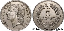 5 francs Lavrillier, nickel 1933  F.336/2