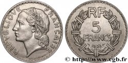 5 francs Lavrillier, nickel 1933  F.336/2