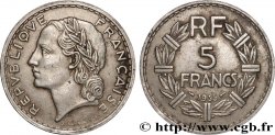 5 francs Lavrillier, nickel 1935  F.336/4