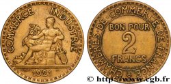 2 francs Chambres de Commerce 1921  F.267/3