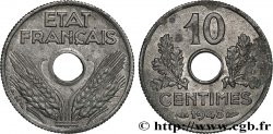 10 centimes État français, petit module 1943  F.142/2