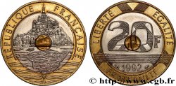 20 francs Mont Saint-Michel 1992 Pessac F.403/2