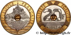 20 francs Mont Saint-Michel 1992 Pessac F.403/2