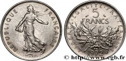 5 francs Semeuse, nickel 1972 Paris F.341/4
