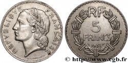 5 francs Lavrillier, nickel 1933  F.336/2