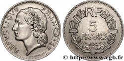 5 francs Lavrillier, nickel 1933  F.336/2