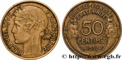 50 centimes Morlon, sans raisin ni fruit, 9 et 2 ouverts 1932  F.192/8