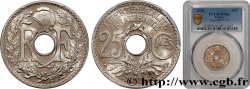 25 centimes Lindauer, maillechort 1938  F.172/2