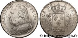 5 francs Louis XVIII, buste habillé 1814 Bayonne F.308/8