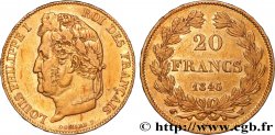 20 francs Louis-Philippe, Domard 1845 Lille F.527/34