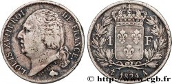 1 franc Louis XVIII 1824 Paris F.206/56