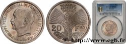 Essai hybride de 20 francs Pétain en cupro-nickel par Vézien / Cochet n.d. Paris GEM.205 5