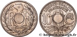 10 centimes Lindauer, non perforé, 4 g 1921 Paris F.138/5 var.