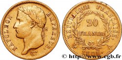 20 francs or Napoléon tête laurée, République française 1808 Paris F.515/2