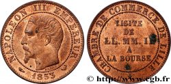 Module de cinq centimes, Visite impériale à Lille les 23 et 24 septembre 1853 1853 Lille VG.3367 