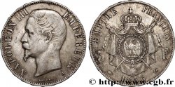 5 francs Napoléon III, tête nue 1856 Paris F.330/6