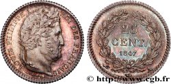 25 centimes Louis-Philippe 1847 Paris F.167/9