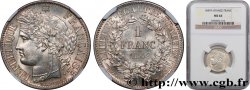 1 franc Cérès, IIe République 1849 Paris F.211/1