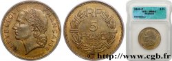 5 francs Lavrillier, bronze-aluminium 1945 Castelsarrasin F.337/6