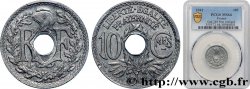 10 centimes Lindauer en zinc, Cmes souligné et millésime sans points 1941  F.140/1