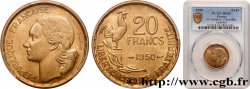 20 francs G. Guiraud, 3 faucilles 1950  F.402/2