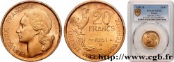 20 francs G. Guiraud 1951 Beaumont-Le-Roger F.402/8