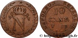 10 cent. à l&nbsp;N couronnée 1808 Strasbourg F.130/4 TB 