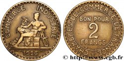 2 francs Chambres de Commerce 1926  F.267/8