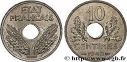 10 centimes État français, grand module 1942  F.141/4