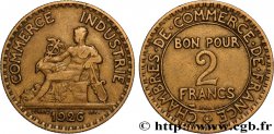 2 francs Chambres de Commerce 1926  F.267/8