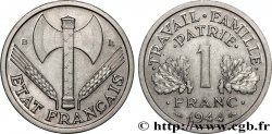 1 franc Francisque, légère 1944 Beaumont-Le-Roger F.223/6