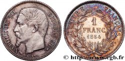 1 franc Napoléon III, tête nue 1854 Paris F.214/2