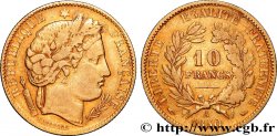 10 francs or Cérès, IIe République, levrette oreille haute 1850 Paris F.504/1