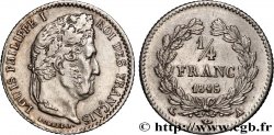 1/4 franc Louis-Philippe 1845 Paris F.166/102