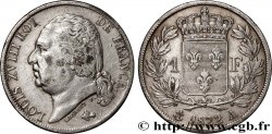 1 franc Louis XVIII 1822 Paris F.206/40