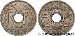 5 centimes Lindauer, petit module 1934 Paris F.122/17