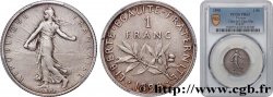 1 franc Semeuse, flan mat, vieil argent 1898 Paris F.217/2