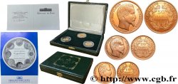 Coffret des trois monnaies Belle Épreuve Or 10, 20 et 50 francs “Napoléon” 1991  F5. 