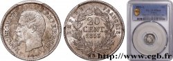 20 centimes Napoléon III, tête nue 1853 Paris F.148/1