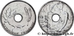 Essai en bronze argenté de 25 centimes par Grégoire n.d. Paris VG.4755 