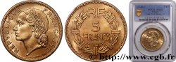 5 francs Lavrillier, bronze-aluminium 1946 Castelsarrasin F.337/8