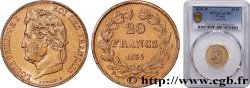 20 francs Louis-Philippe, Domard 1834 Lille F.527/10