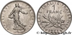 1 franc Semeuse, nickel 1961 Paris F.226/6